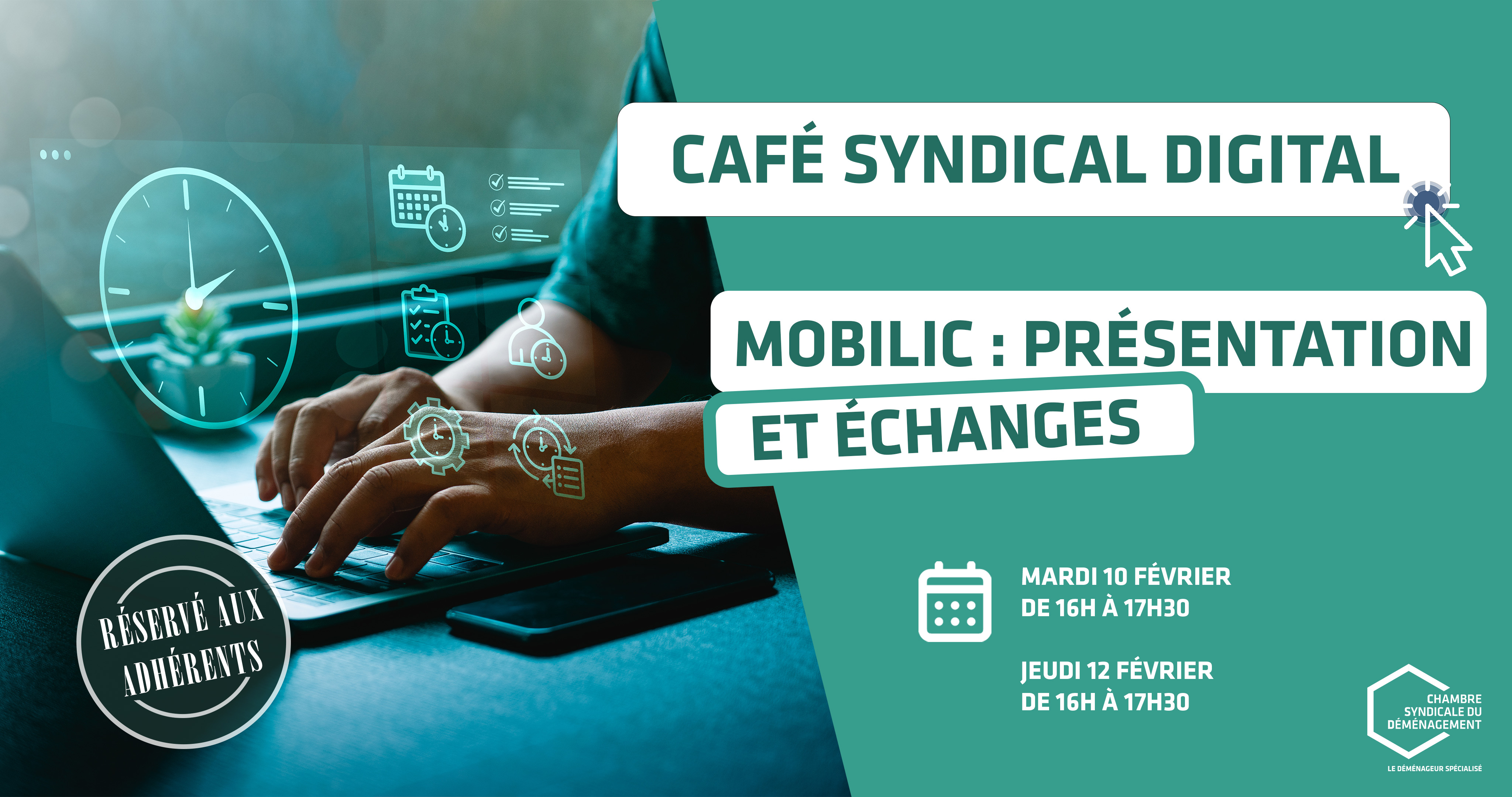 Café Syndical Digital - Mobilic : présentation et échanges